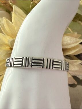 Mexico 925 Sterling Silver Cuff Bracelet